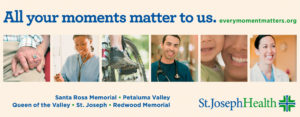 St. Joseph Health all your moments matter Outdoor Advertising