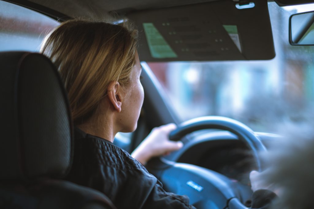 Women driving 