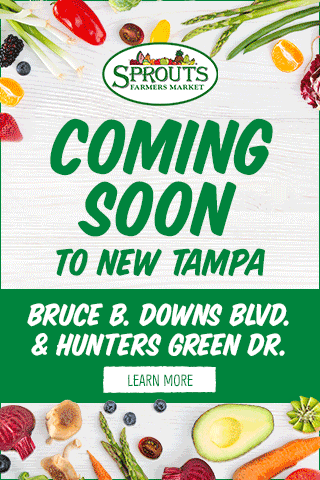 Coming  soon to Tampa Sprouts ad